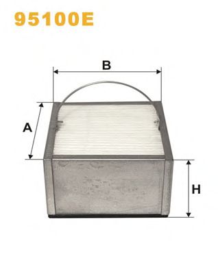 WIX FILTERS 95100e -  Топливный фильтр